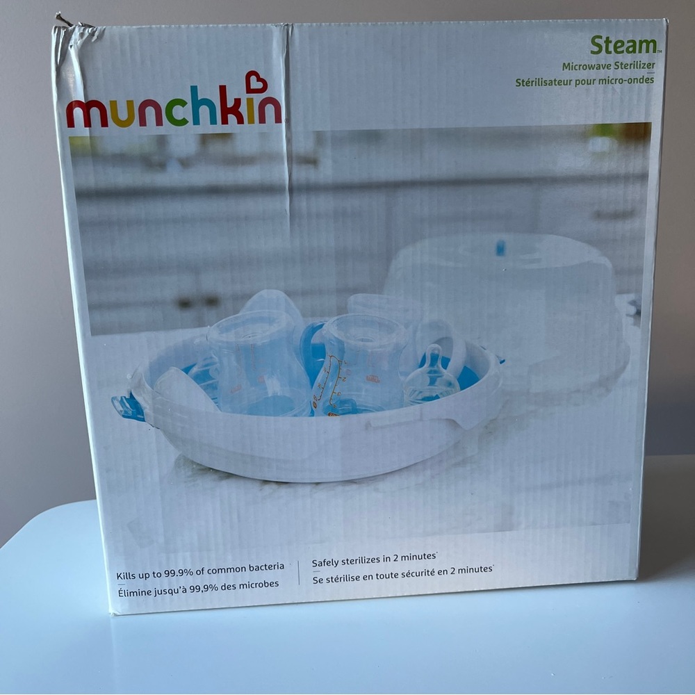 Brand new Munchkin Steam Microwave Sterilizer